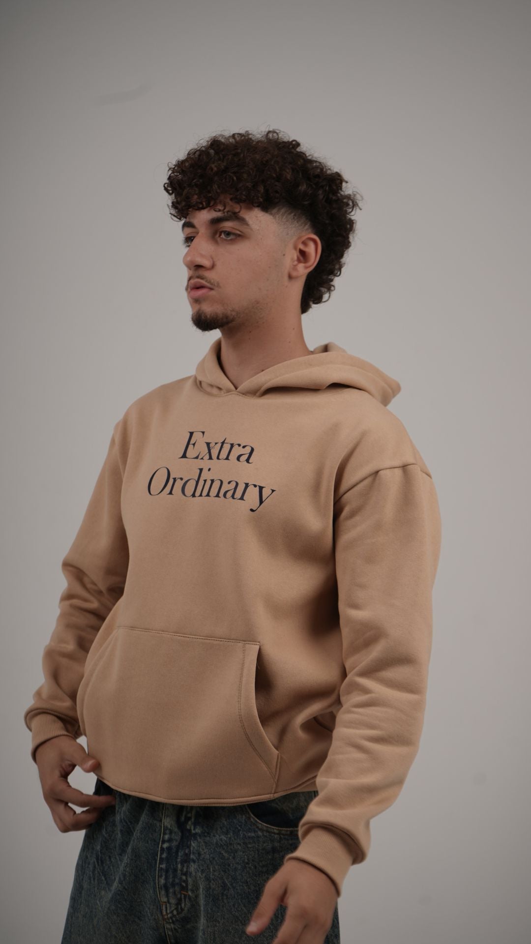 Lync Beige Hoodie