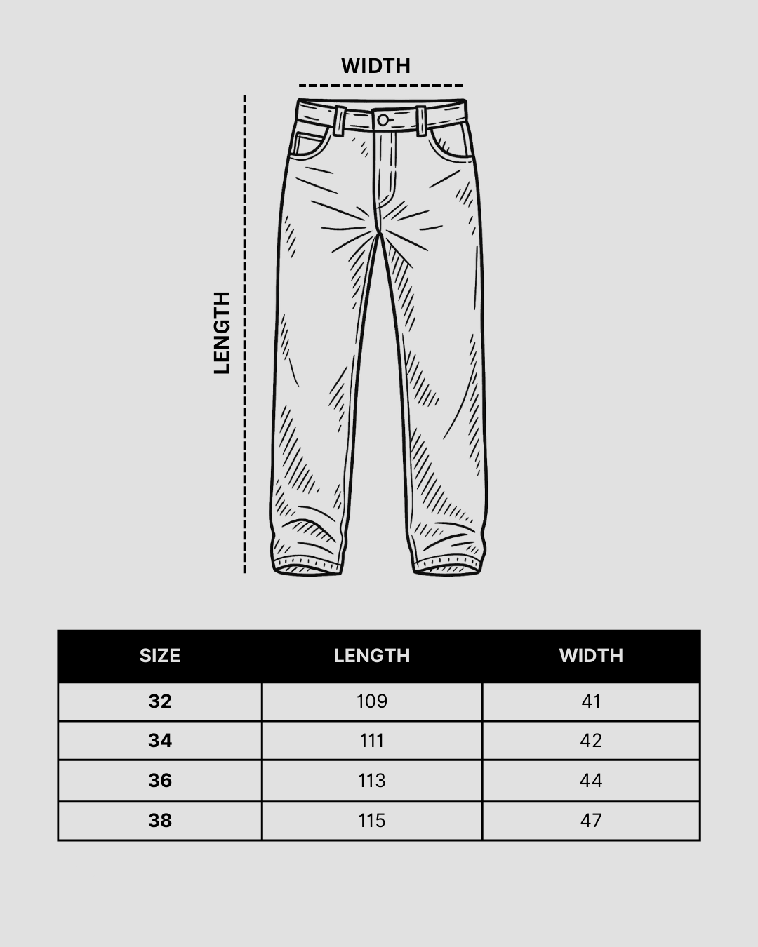 Scratched Gray Denim